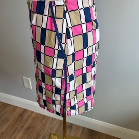 Golftini, Women's Monkey Business, Pink, Tan and Blue, Golf Skort SZ 8L - Picture 4 of 9